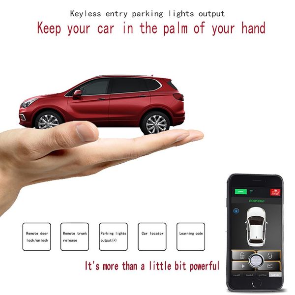 Auto Car Central Door Lock Keyless Entry System Remote Central Locking Kit VH13P