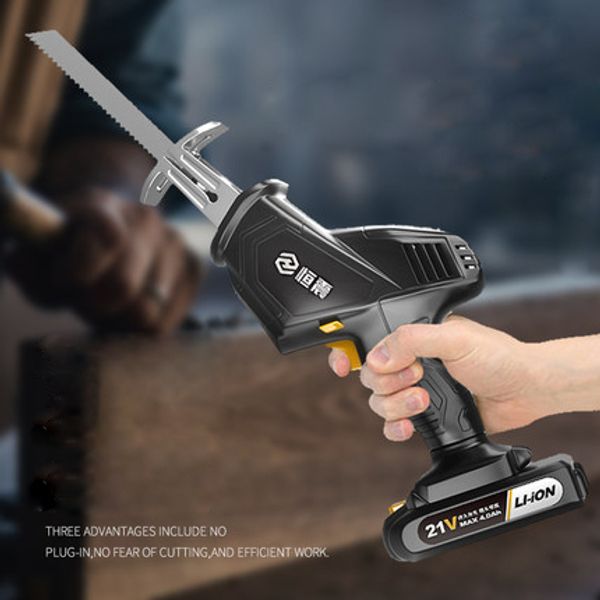 

power tools rechargeable 12-21v lithium ion battery rechargeable chainsaw garden reciprocating factory direct sales
