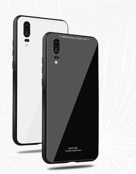 

Тонкий гладкий закаленное стекло чехол для Huawei P20 P20 Pro P30 Pro P30 Mate 20 Pro Mate20 20X Mate10 Nova 4