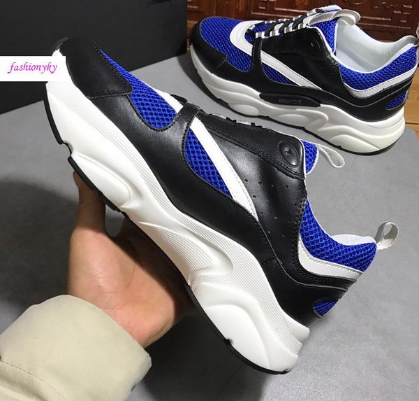 

b22 sneaker nens designer shoes vintage sneakers canvas and calfskin trainers luxury low casual shoes 20color big size 36-45 n12, Black