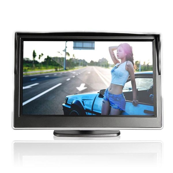 

5 inch car monitor for rear view camera auto parking backup reverse monitor hd 800*480 tft-lcd screen