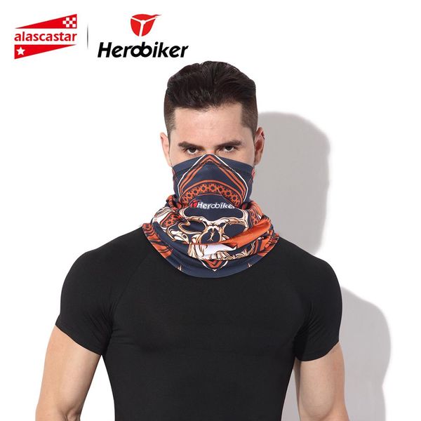

herobiker мотоцикл маска защитная маска балаклава маска мотоцикл keep warm ski зима защита шеи половина