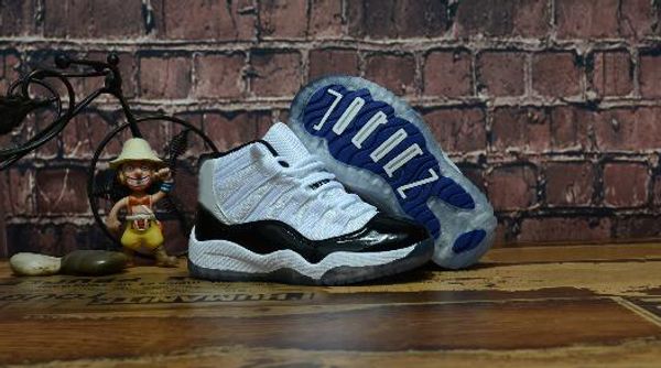 

мальчики девочки дети 11 11s баскетбол обувь разводят concord space jam gym red legend blue 11 обувь кроссовки