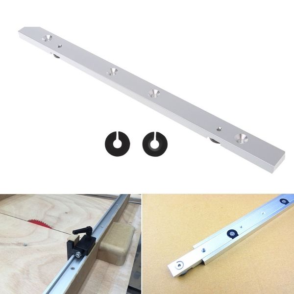 

300mm aluminium alloy rail miter bar slider table saw gauge rod woodworking tool