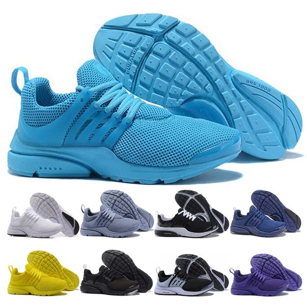 

2019 Presto Men Women Running Shoes Designer mens blue triple black white grey red Trainers Shoes Women pink yellow grey outdoor sneakers
