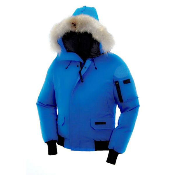 

menswear designer wolf hair winter jacket velvet canada ov down casual sports warm jacket jaqueta new arrival, Black