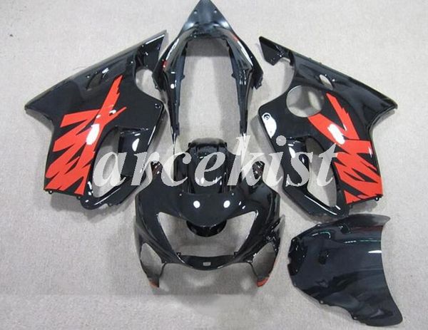 

новый abs мотоцикл полный обтекатели комплекты, пригодный для honda cbr600 fs f4 1999 2000 99 00 кузовостроение набор красный черный