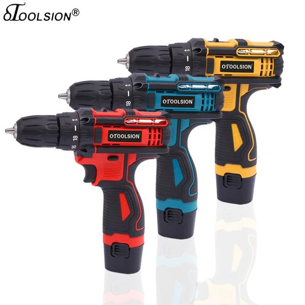 

12.6v two speed 18+1 torque wireless drill screwdriver electric battery tools power drill cordless electric for home