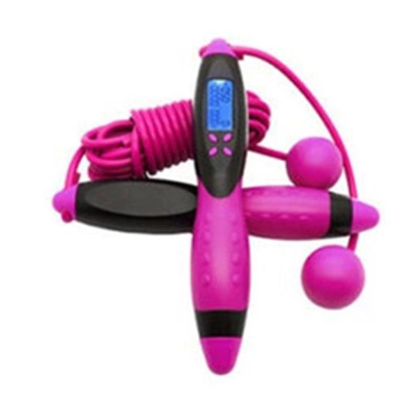 

intelligent electronic counting skipping rope neutral pvc soft rubber adjustable skipping rope fitness equipment