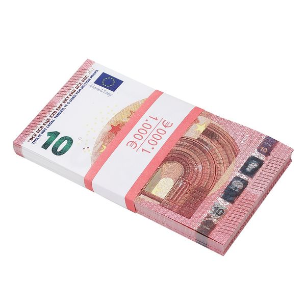 

фальшивые банкноты 10 евро Реалистичные игровые деньги, которые выглядят настоящими