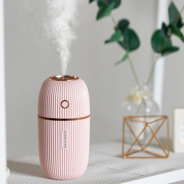

300ml mini ultrasonic air humidifier usb mist maker portable car freshener purifier fogger aroma oil diffuser with night lights