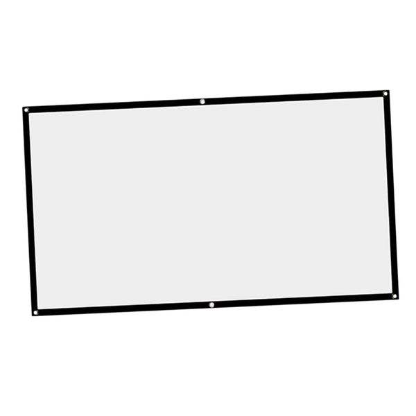 

16:9 hd projection screen home theater movie projector screens indoor office
