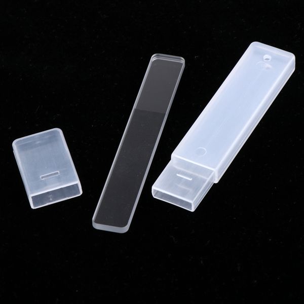 

glass nail files nail art design nail sanding shaper manicur crystal filing tool
