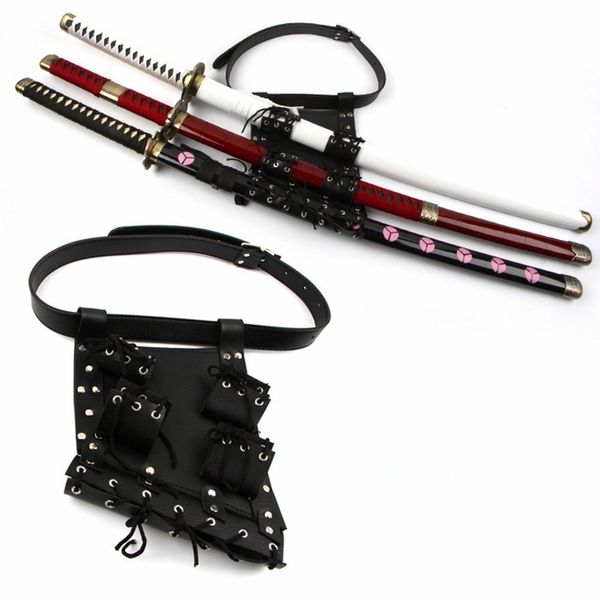 

меч сумка меч чехол пояс ремешок для roronoa zoro косплей ninja hero косплей аниме костюм кобура реквизит