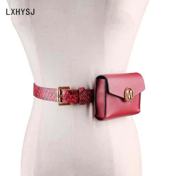 

woman waist bag fashion lady hanging waist pack women s belt bag pu leather mini pack belt chest