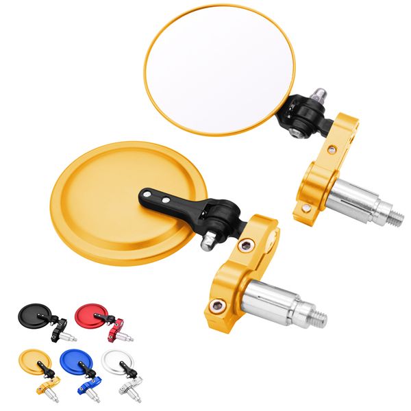

for x max 125 250 400 300 vmax 1700 1200 125 motorcycle mirror 22/24mm handle bar end rearview side mirrors five colors