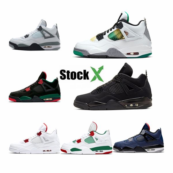 

new 2020 bred black cat 4 4s what the cactus jack cool grey mens basketball shoes 11 14s concord 45 metallic silver men sport sneakers #654