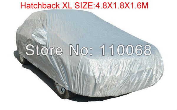 

universal car covers waterproof xl size 4.8*1.8*1.6m resist snow car cover