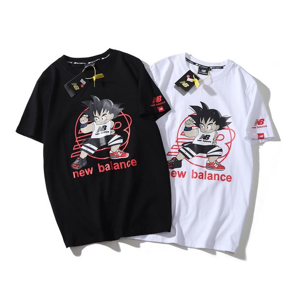 

italian designer brand mens sweater splice washed sweater selling cotton vintage sweaters classic counter loose 20ss/newbalance, White;black