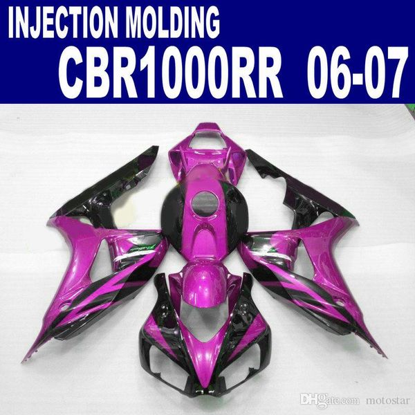 

injection mould plastic fairing kit for honda fairings cbr1000rr 2006 2007 red black aftermarket cbr 1000 rr 06 07 cp81