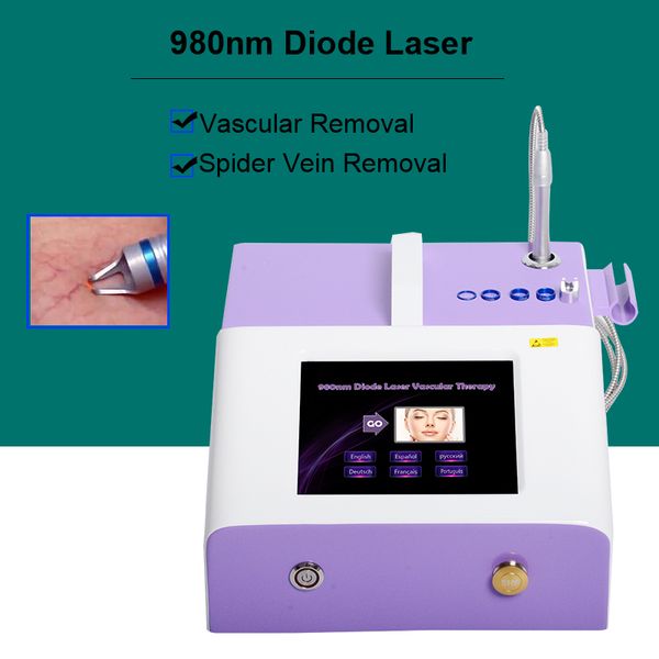 

980nm диодный лазер варикозного расширения вен медицинское лазерное удаление сосудистых сосудистых звездочек лечение два года бесплатная гар