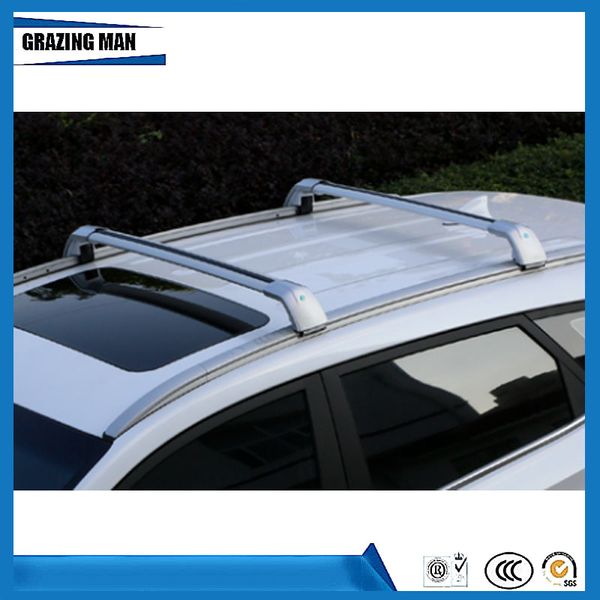

2 pcs aluminium alloy roof rack rail cross bar fit for tucson 15+luggage carrier