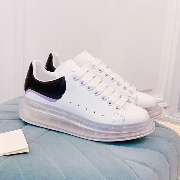 

2019 new breathable sneaker combination soles lace-up men women fashion wild casual shoes size 35-40 original packaging, Black