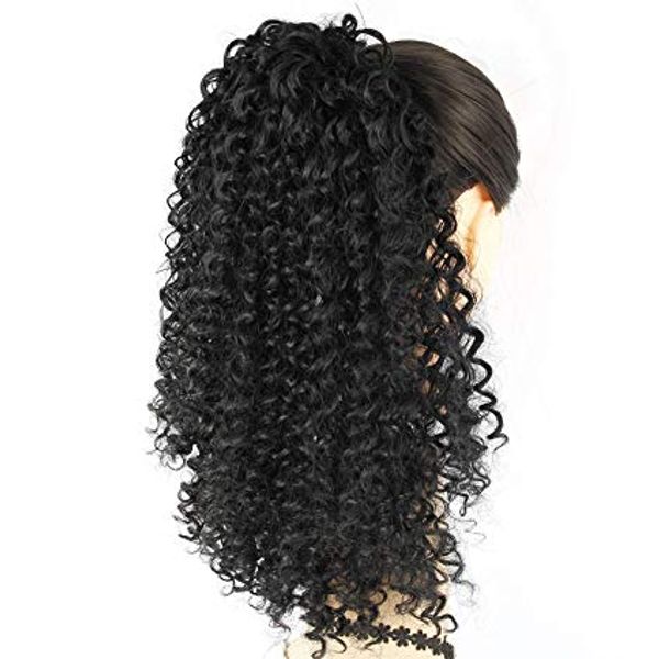 

african american human hair ponytail 3c afro kinky curly brazilian virgin hair ponytail hair extensions for black women 140g 5colors fast