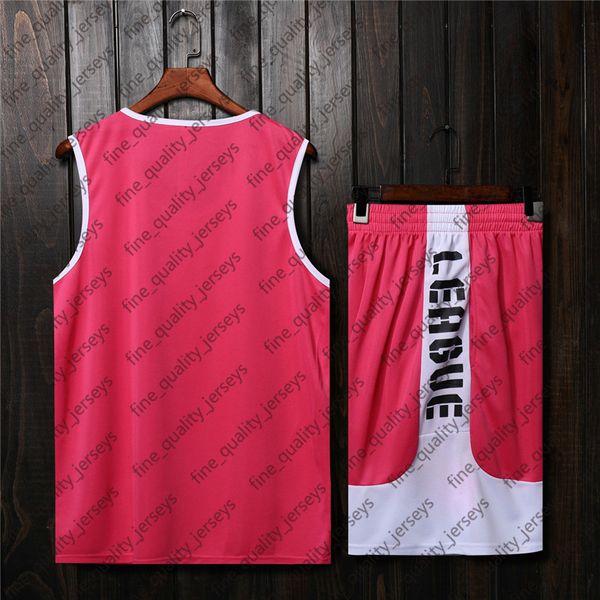 

2019 lastest men basketball jerseys outdoor apparel basketball wear 46, Black;red