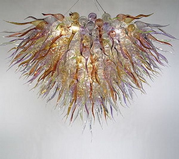 

new modern crystal chandelier contemporary ceiling lights 100% hand blown murano glass chandelier chihuly style chandelier