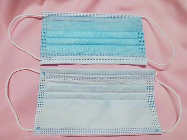 

50pcs disposable mask plenty stock surgical face masks disposable 3 layers dustproof mask facial protective cover masks set anti-dust mask