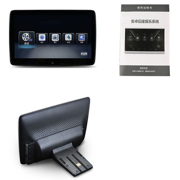 

11.6 inch 8-core hd android 8.1 car headrest monitor wifi car dvd video player bluetooth rear seat entertainment system for merc