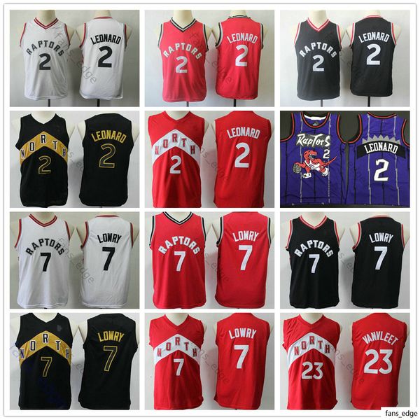 

kids youth man kawhi leonard kyle lowry vince carter fred vanvleet boys children red white black purple basketball jerseys, Black;red