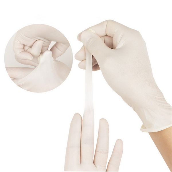 

new disposable latex thicken clean antifouling gloves food grade catering multifunctional daily family universal protective gloves