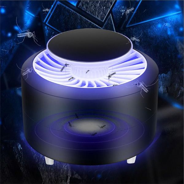 

mosquito lamp pcatalyst inhalation mute electronic mosquito killer trap uv light bug trap lamps kill zapper