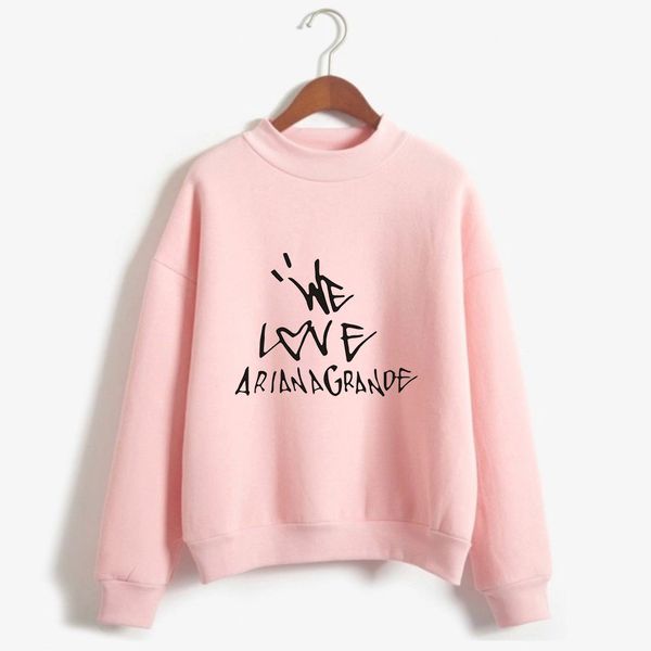 

frdun turtleneck high collar sweatshirt highstreet casual fashion printed oversize casual sweatshirt, Black