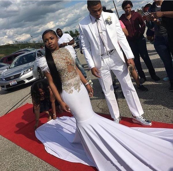 

2019 новый русалка вечерние платья кружева аппликации из бисера пром платья партии плюс размер sweep поезд сексуальные свадебные платья гост, Black;red