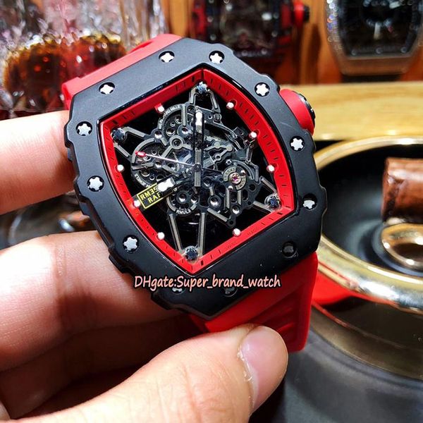 

Новый RM 35-02 RAFAEL NADAL Miyota Автоматический механический скелетон RM35-02 Мужские часы Ста