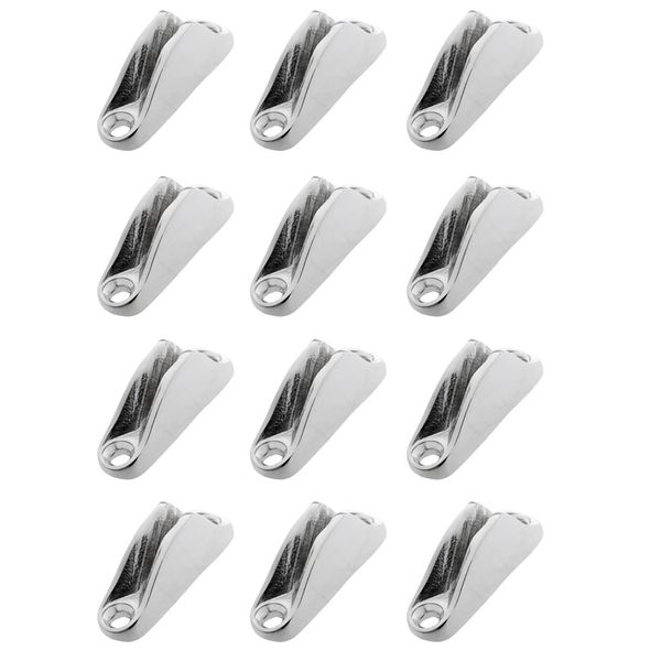 

12 pieces tauklemme sclemme made of 316 stainless steel for 3-6mm rope