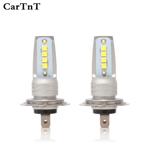 

cartnt 2pcs h7 h4 car headlight h8 h9 9005 9006 h11 hb3 hb4 3535smd led bulbs 24v 2000lm 6500k auto led 18w fog lamp bulb