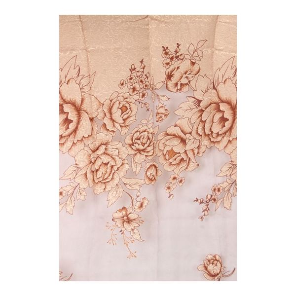 

fashion modern floral tulle living room curtain(brown) 250*100cm curtain poles