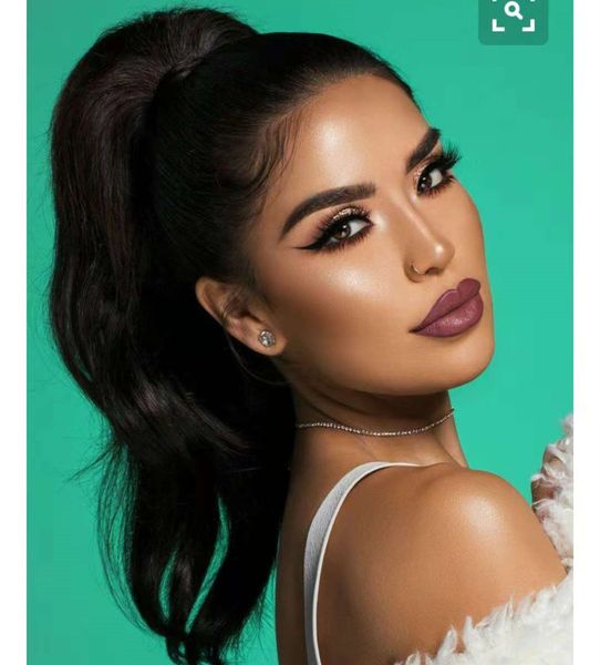 Acheter Cheveux Naturels Queue De Cheval Cheveux Naturels Queues De Cheval Extensions De Cheveux Remy Wavu Coiffures Brésiliennes De Queue De Cheval