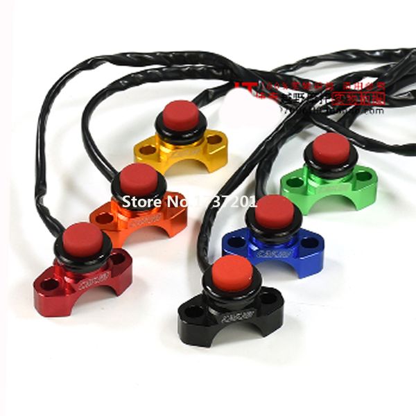 

bew billet cnc universal engine sstart kill switch button dirt bike atv ing