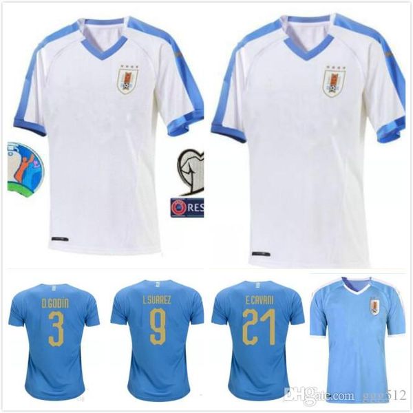 

ђѬђгвай 2019 копа амеѬика ђбол джеѬи дома иний пѬо белй 19 20 camisetas де futbol каван, Black;yellow