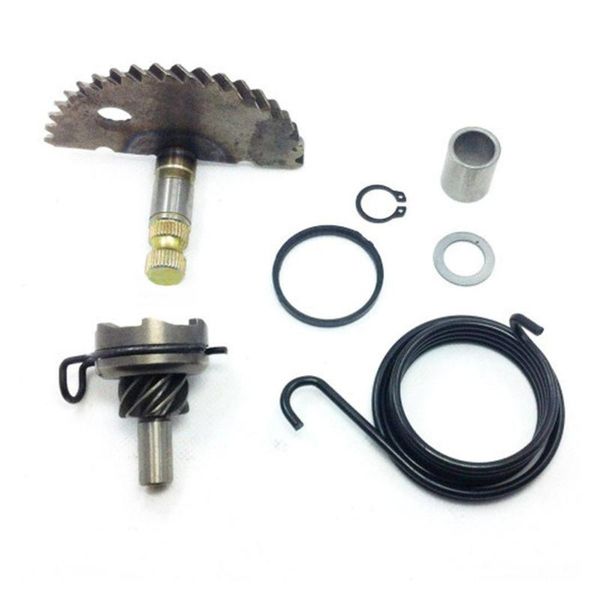 

replacement kick start motorcycle durable accessories with spring engine starter gear kit direct fit scooter for gy6 50cc 80cc