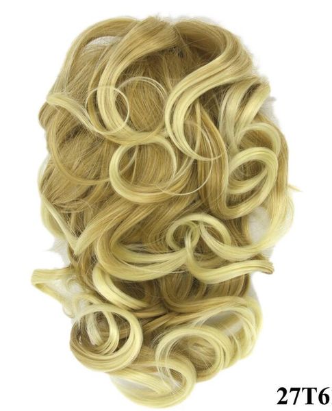 

016 Синтетический Хвост Длинные Прямые Волосы 16" / 22" Клип Хвост Наращивание Волос Б