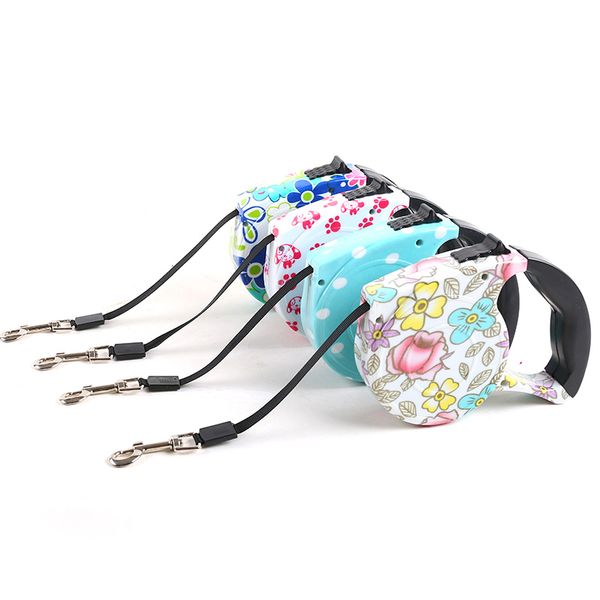 

новый дизайн 5 м высочайшее качество собака поводок выдвижной поводок для собак pet тяговая веревка цепи жгут ошейники для собак автоматичес