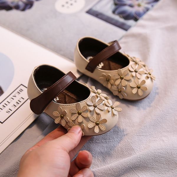 

baby shoes princess shoes 1-2 year old girls square mouth soft bottom infant toddler