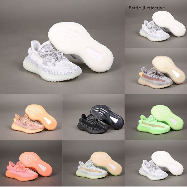 

2019 youth children running shoes boys kids designer shoes girls black reflective clay pink static sports kids sneakers outdoor trainers