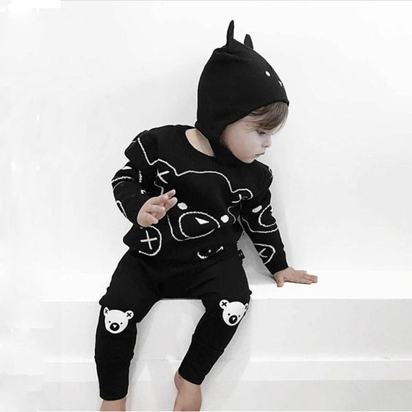 

fashion baby girl sweaters boy cartoon cat sweater autumn winter kids pullover cotton knitwear for toddler clothing 1-8 yrs, Blue